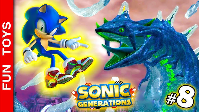 SONIC GENERATIONS #03 🔵 Gameplay - METAL SONIC, DEATH EGG ROBOT and  opening the first Portal 