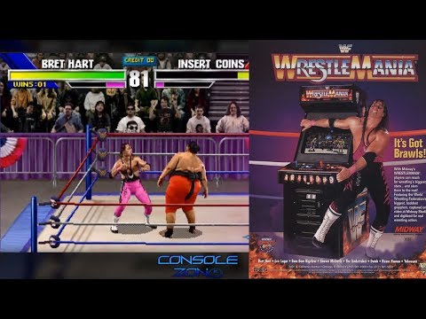 WWF WrestleMania: The Arcade Game (MAME) - прохождение игры