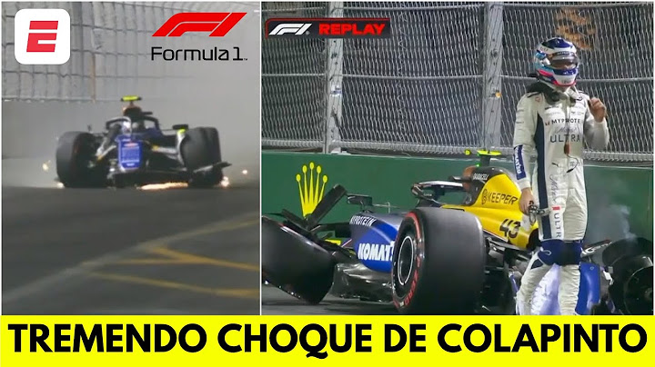 FRANCO COLAPINTO CHOCÓ Y DESTROZÓ el WILLIAMS en la clasificación del GP de LAS VEGAS | Fórmula 1