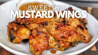 Sweet Hot Mustard Chicken Wings In Air Fryer screenshot 2