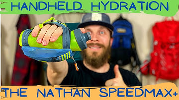 HANDHELD WATER BOTTLE REVIEW | Why I LOVE my Nathan Speedmax Plus for Trail Running & Hiking