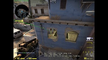 CS:GO | Mirage : CT-spawn to B-apps smoke 2020