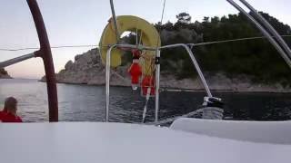 Anchored in Croatia, Solta