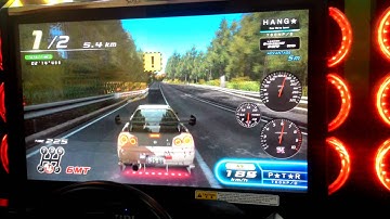 Wangan midnight 5 r34 & evo9 battle