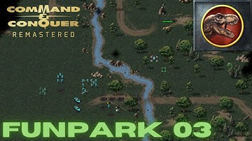 Command & Conquer Remastered - Funpark Dinosaur Campaign - FUNPARK 03 (Hard)