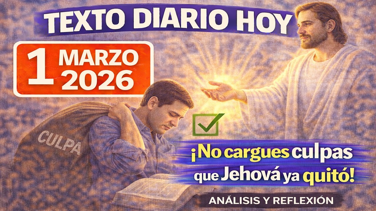 ¡Satanás usa la muerte para meterte miedo! | Texto Diario de hoy DOMINGO 1 DE MARZO 2026