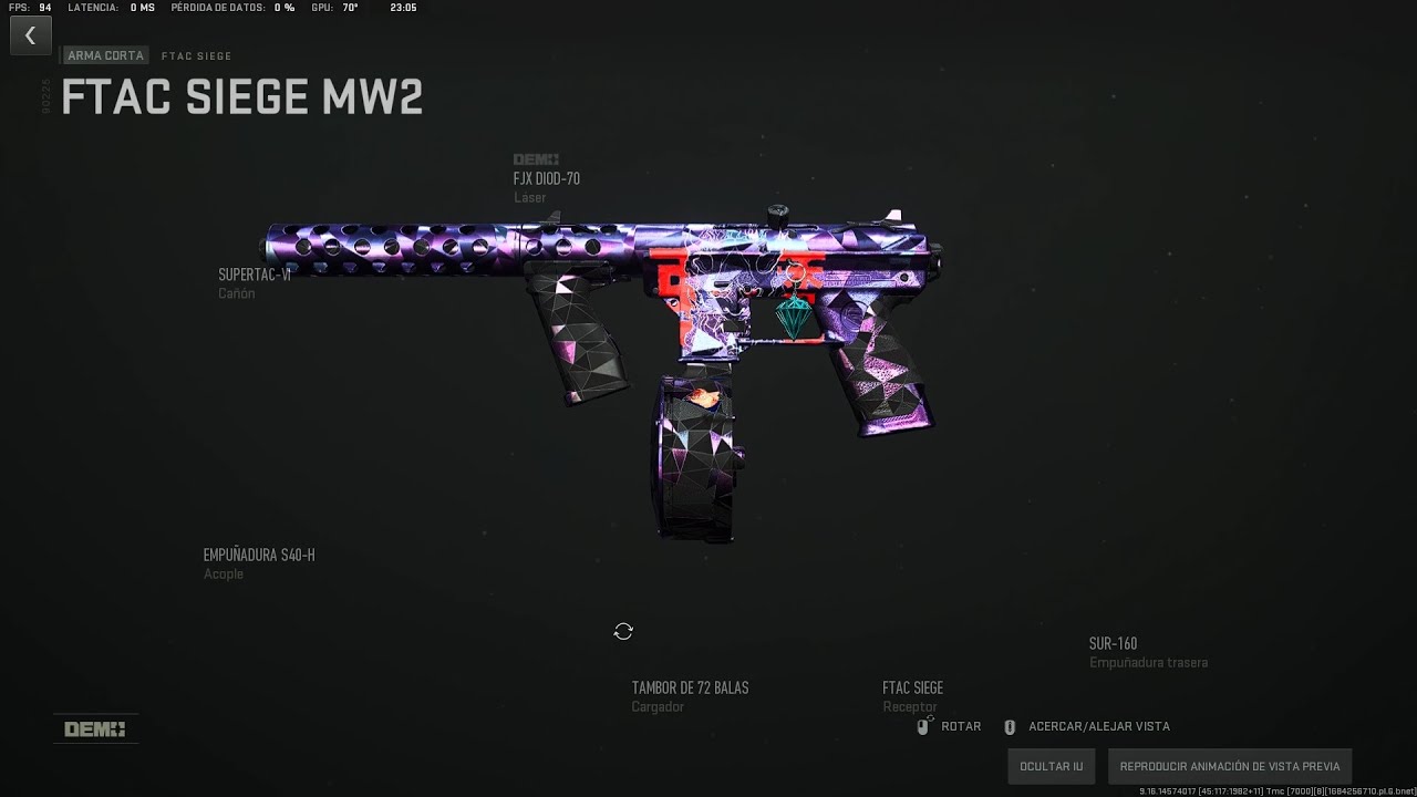 Polyatomic Texture Cod Polyatomic FTAC Siege | Call Of Duty: Modern Warfare II - YouTube