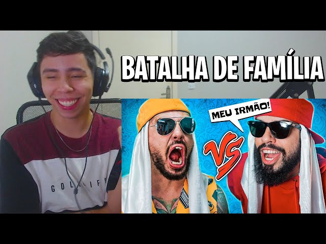 REACT Mussarela (Irmão do Mussa) Vs. Mussa - Batalha de Youtubers class=