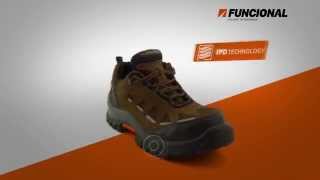 Zapato De Seguridad Funcional Lander Marron - Megamaq