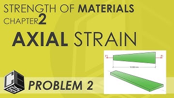 Mechanics of Deformable Bodies   Chapter 2 Axial Strain Problem 2 (PH)