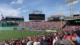 RED SOX SEVENTH INNING STRETCH SINGALONG FENWAY PARK
