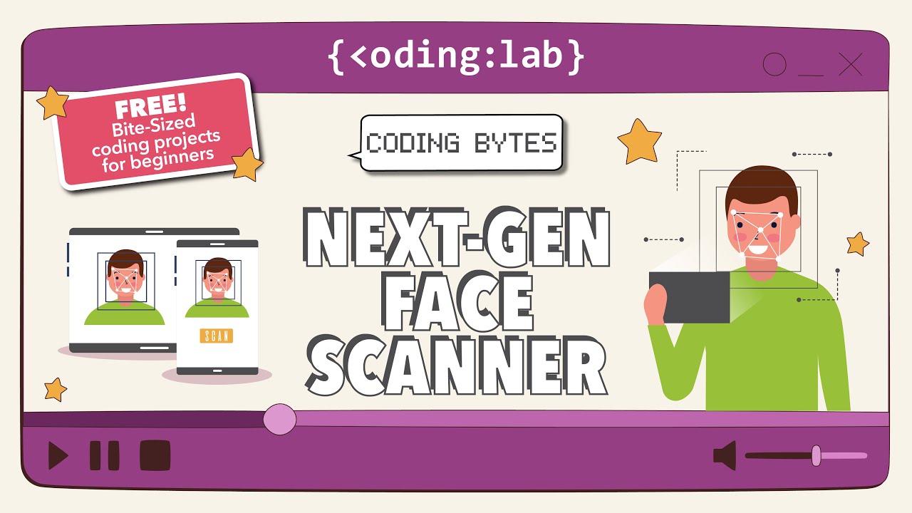 Next-Gen Face Scanner | Coding Bytes | Code in Python [INTERMEDIATE ...
