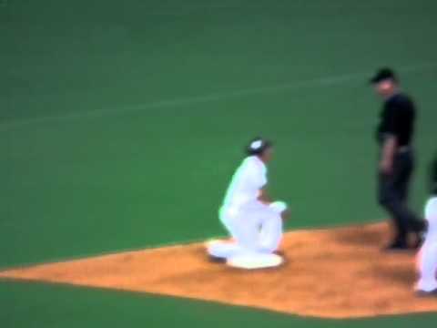 【ナゴド】７回裏 大島 選手 今季 14 盗塁 '12/06/28(Thu)