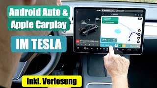 ANDROID Auto & APPLE CarPlay in TESLA ✅ Easy INSTALLATION ✅ 27% DISCOUNT Code ✅ Plus Giveaway!