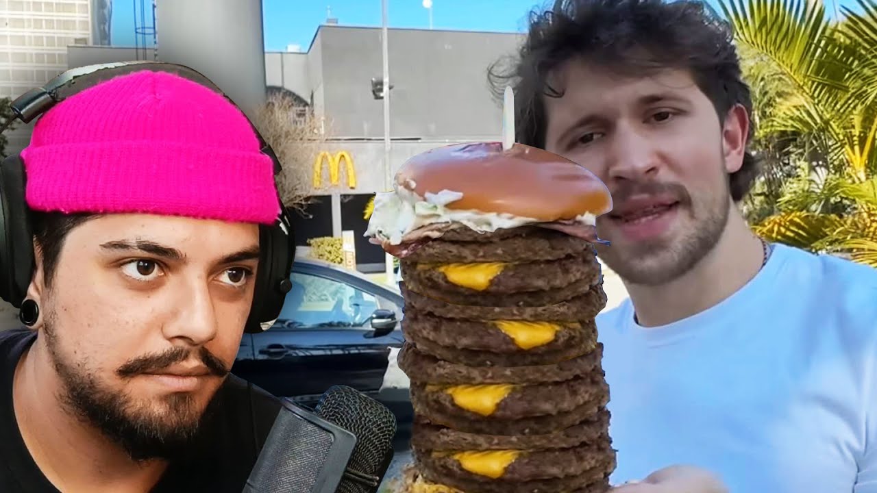 Pedindo os lanche mais salgado