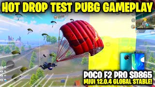 POCO F2 PRO! | PUBG MOBILE HOT DROP TEST GAMEPLAY | SNAPDRAGON 865 MIUI 12.0.4 GLOBAL STABLE!