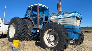 WILL IT START??? Massive Ford TW25!!! #tractor #subscribe #ford #diesel #youtube