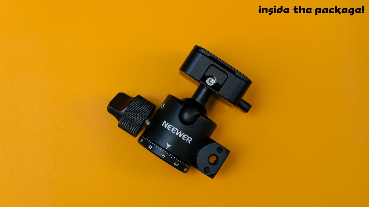 Neewer GM12 Mini Ball Head with Arca type quick release plate - Unboxing and Review
