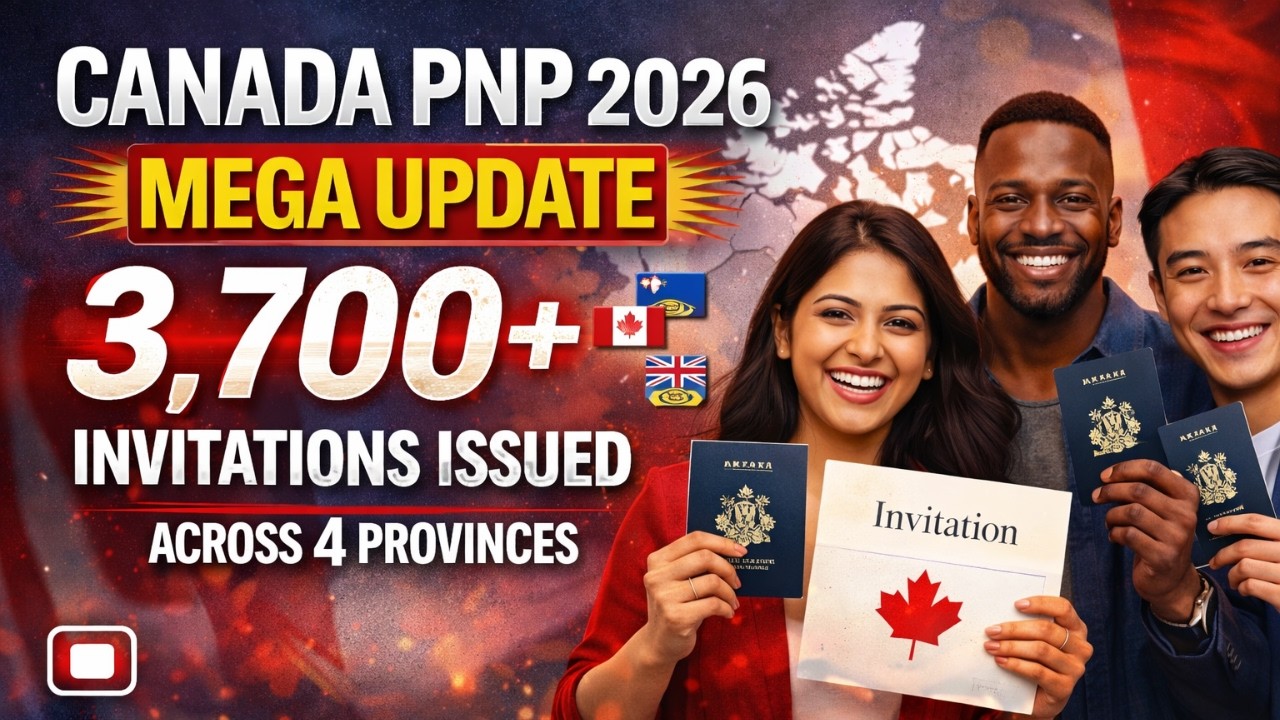 Canada PNP 2026 MEGA UPDATE  3,700+ Invitations Issued Across 4 Provinces.