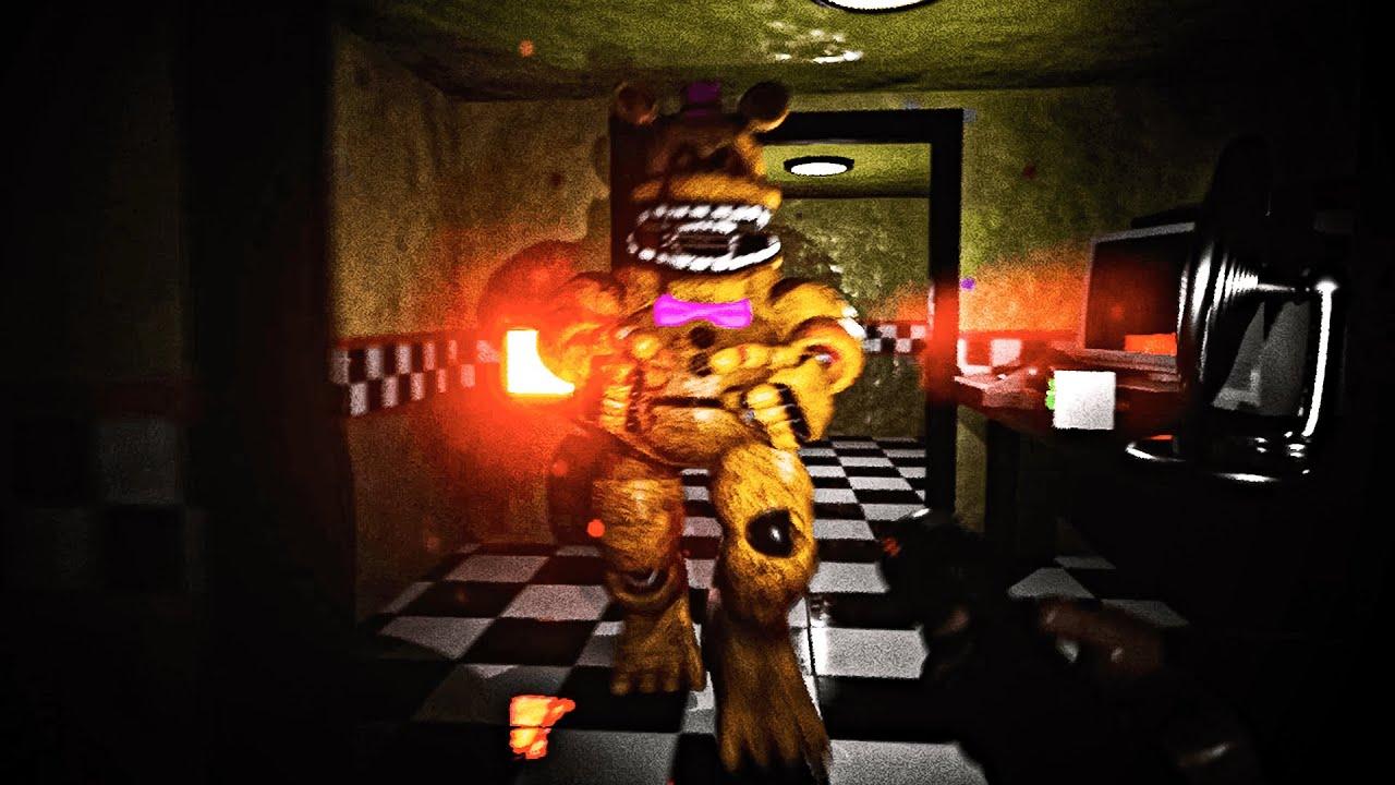 TRANCADO com os ANIMATRONICS do velho RESTAURANTE de FNAF ..