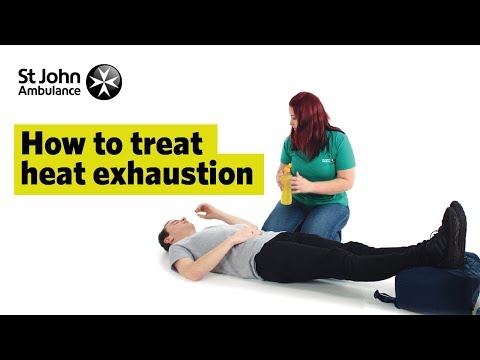 How To Treat Heat Exhaustion, Signs & Symptoms - First Aid Training - St John Ambulance