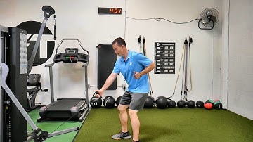 Row - SIngle Arm Cable Square Stance w Thoracic Rotation