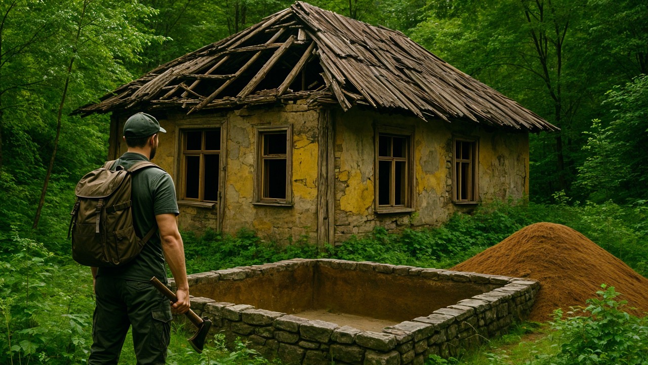 Restoration of an Old House in the Mountains