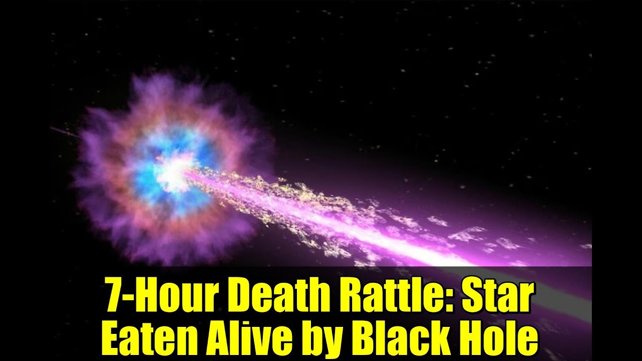 7-Hour Death Rattle: Star Eaten Alive by Black Hole | Longest Gamma-Ray Burst Ever Observed