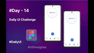 Daily Ui Design Challenge day 14 | Count Down Timer #figma