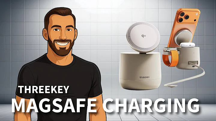 THREEKEY 4 in 1 Magsafe Wireless Charging Station 