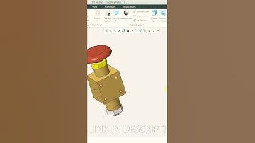 @Jignesh Shah | Pressure Relief Valve | 3D Modelling | Creo.