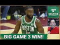 Boston celtics get 61 points from jayson tatum jaylen brown  beat cavs in game 3