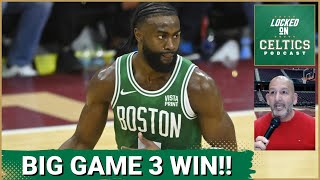 Boston Celtics get 61 points from Jayson Tatum, Jaylen Brown, \& beat Cavs in Game 3