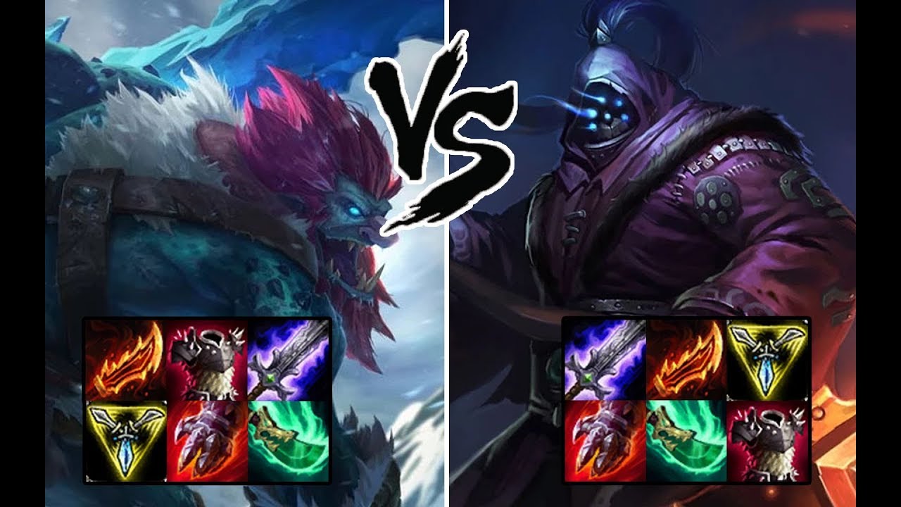 LOL solo  Jax VS Trundle