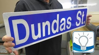 Street Sign Making with Public Works (CITY of NANAIMO)