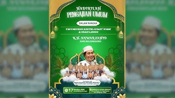 🔴LIVE KH. ANWAR ZAHID | TASYAKURAN SANTRI JUMAT WAGE & NGAJI LANSIA GREBEGAN KEPOHAGUNG TUBAN