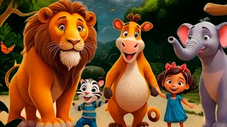 Zoo Friends Funny Animals For Kids 02 | Cartoon for kids ► Telebom ✚ Nursery Rhymes