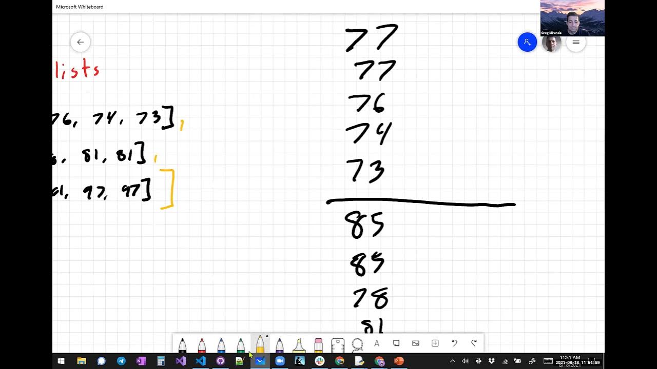 4 Accessing 2d lists using nested for loops - YouTube