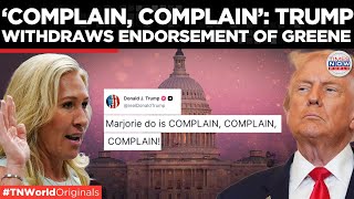 TRUMP VS Greene: Trump Declares War On Marjorie Taylor Greene, Withdraws Endorsement