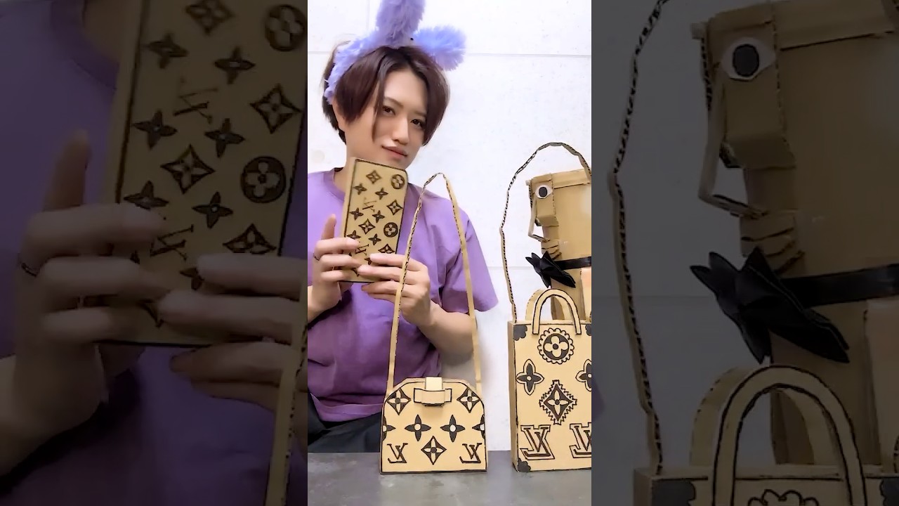 Cardboard Brand Shopping