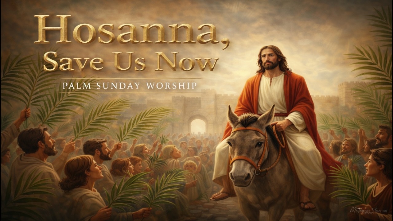 Hosanna, Save Us Now | Palm Sunday Worship Song for Holy Week - YouTube