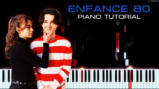 VIDEOCLUB - Enfance 80 | Piano Cover Instrumental