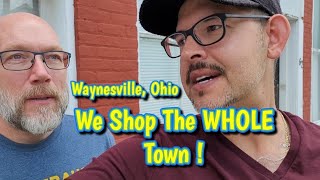 When The WHOLE TOWN Is Vintage & Antiques We Go SHOPPING - Waynesville Ohio