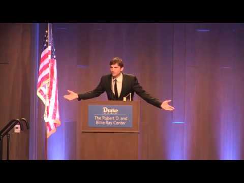 Ashton Kutcher's Robert D Ray Character Award Speech