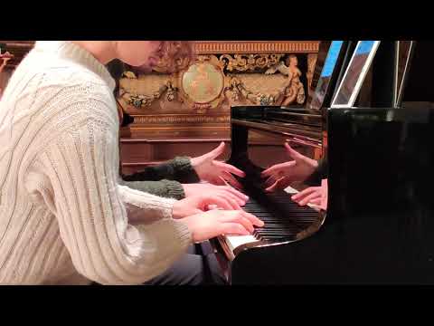 A. Loeschhorn - Reverie Op. 51 N. 7 (Easy piano duet)