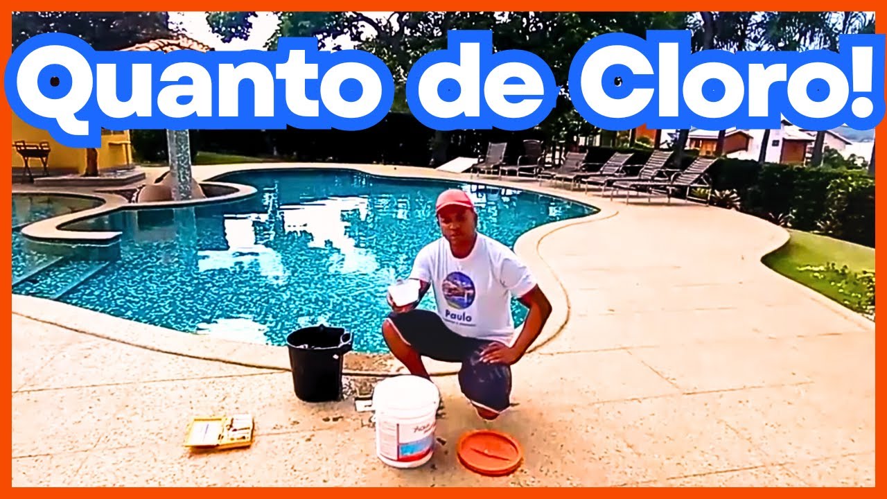como subir o cloro da água, para o ppm exato sem desperdício...