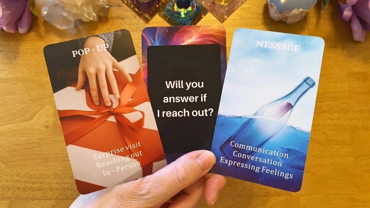 READY OR NOT HERE THEY COME!! 🥰 SOMEONE IS DYING TO HEAR YOUR VOICE! ☎️ (LOVE TAROT READING) 333 111