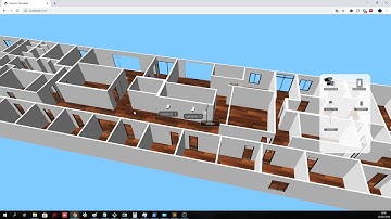 Touchwand 3d menu demo