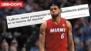 El Peor Partido De Lebron James