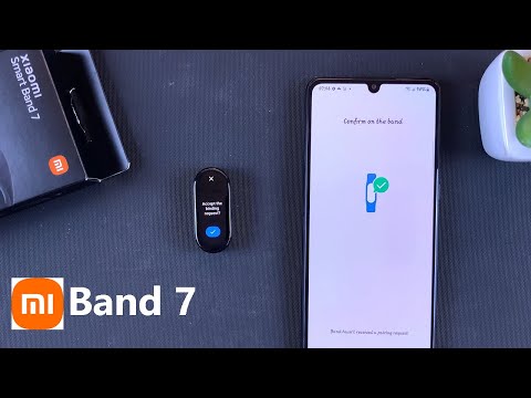 How To Pair Xiaomi Smart Band 7 with a Phone | Mi Band 7 Bluetooth Pairing